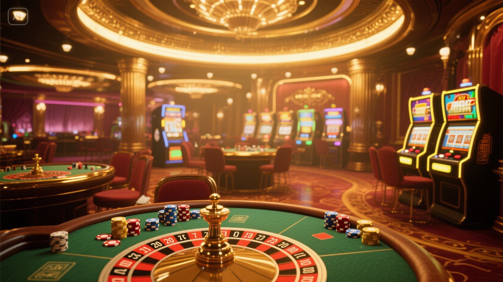 Casino Classic Roulette desktop and mobile interfaces